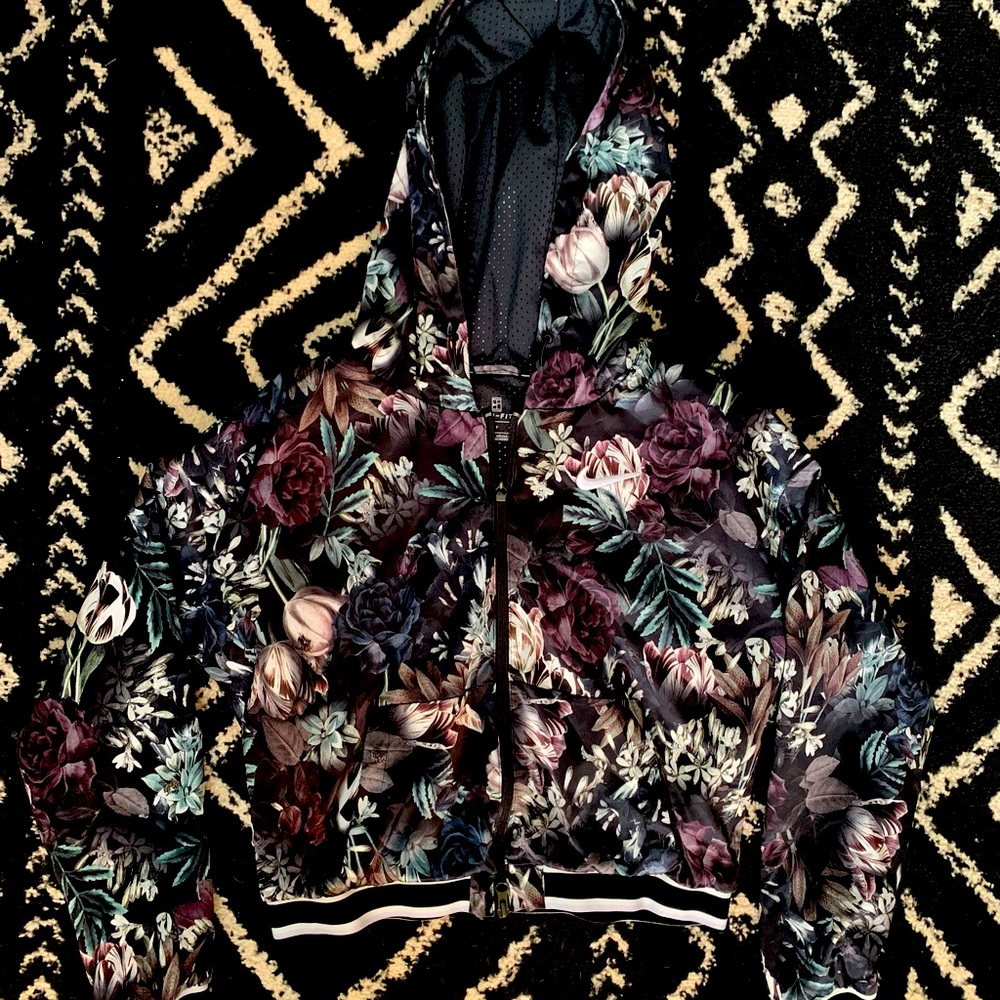 Nike floral jacket